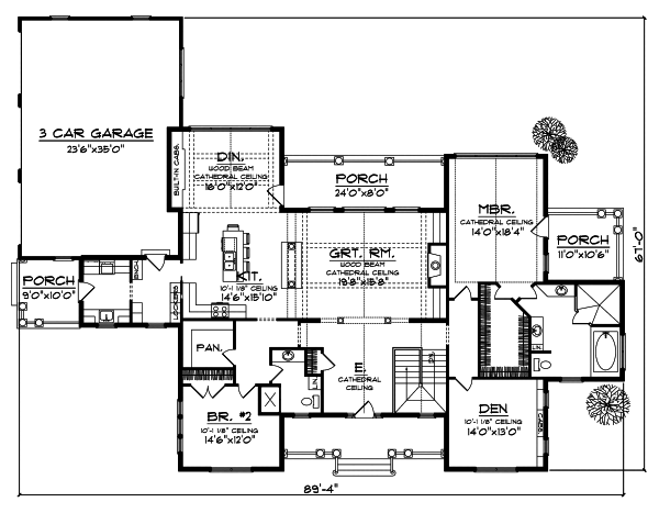 Main Floor Plan: 7-758
