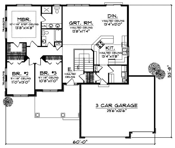 Main Floor Plan: 7-762