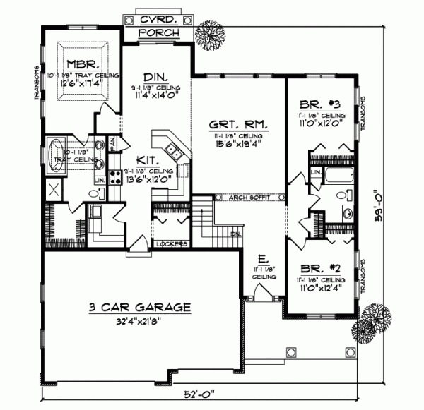Main Floor Plan: 7-763