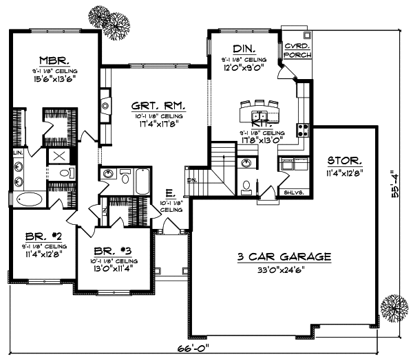 Main Floor Plan: 7-765