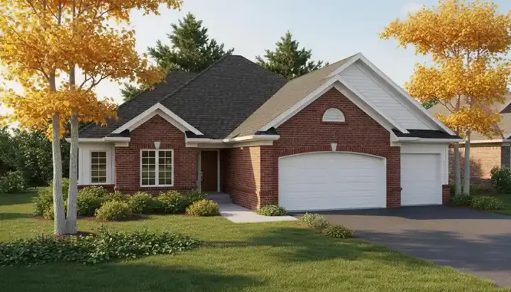 Traditional house plans 7-768 - front exterior, 1,973 sq ft, 3 bed, 2 bath house plans | Monster House Plans