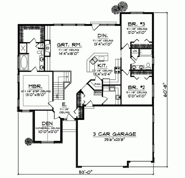 Main Floor Plan: 7-768