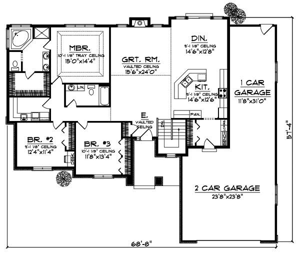 Main Floor Plan: 7-769
