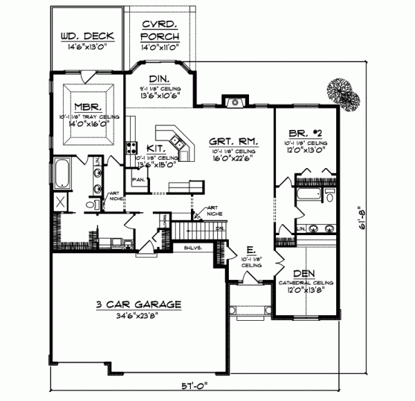 Main Floor Plan: 7-770
