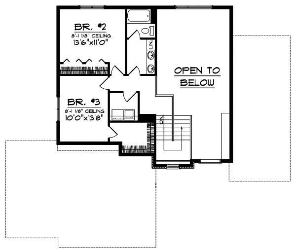 Upper/Second Floor Plan: 7-771