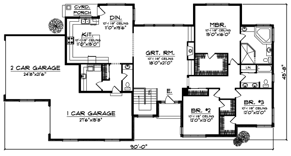 Main Floor Plan: 7-773