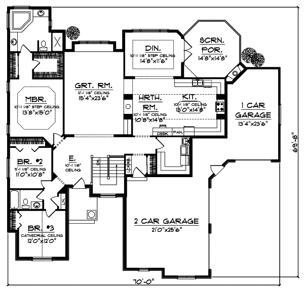 Main Floor Plan: 7-774