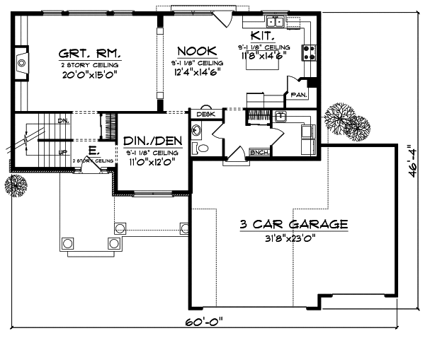 Main Floor Plan: 7-777