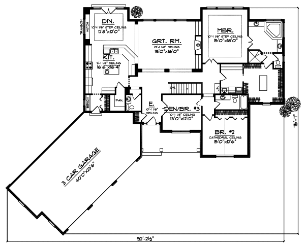 Main Floor Plan: 7-780