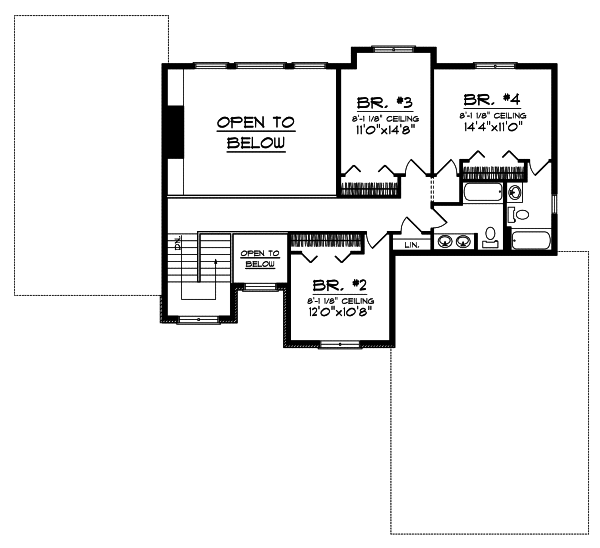 Upper/Second Floor Plan: 7-782
