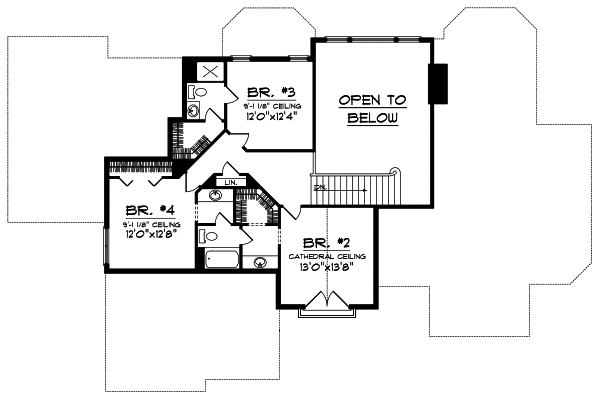 Upper/Second Floor Plan: 7-783