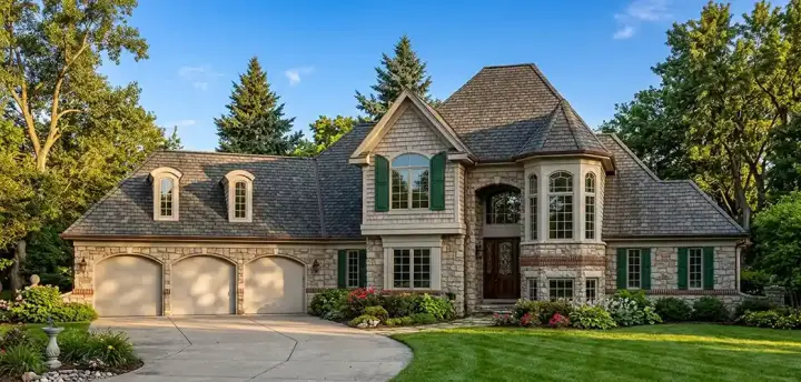 French Country house plans 7-784 - front exterior, 2,909 sq ft, 3 bed, 2 bath house plans | Monster House Plans