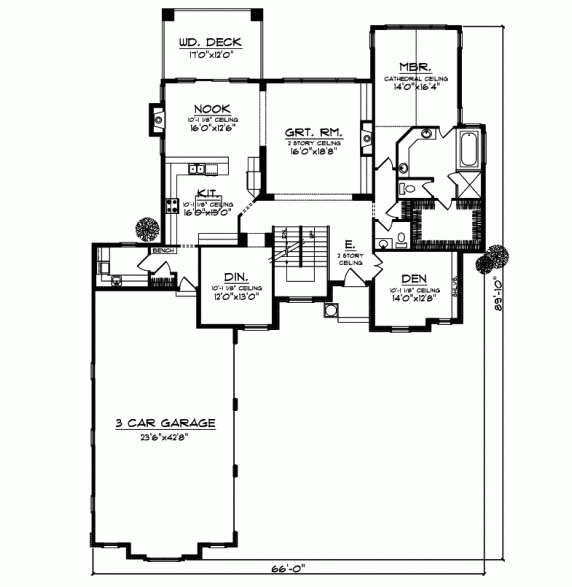 Main Floor Plan: 7-785