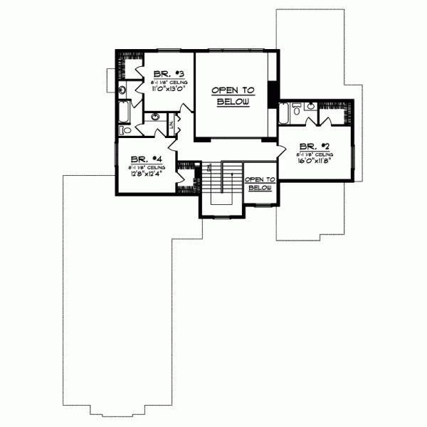 Upper/Second Floor Plan: 7-785