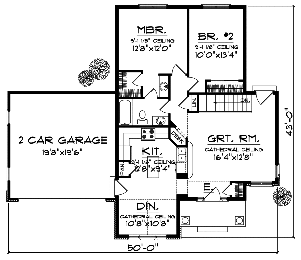 Main Floor Plan: 7-790