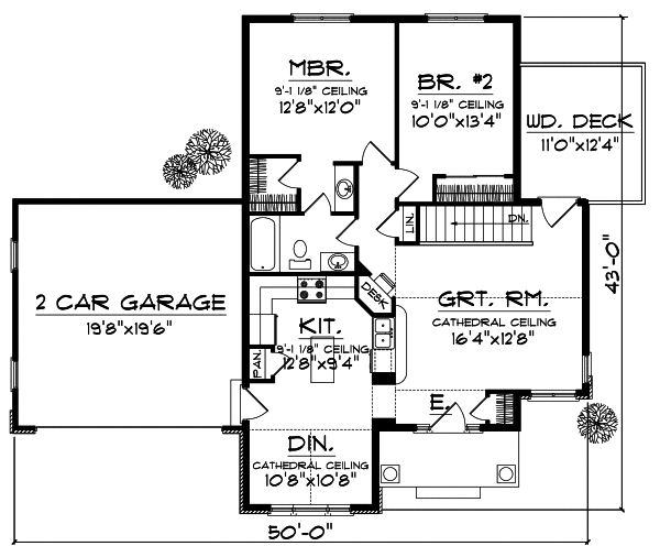 Main Floor Plan: 7-791