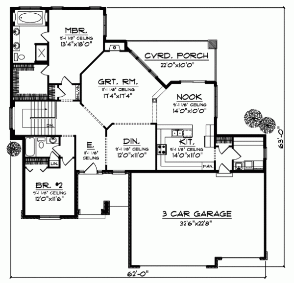 Main Floor Plan: 7-798