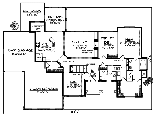 Main Floor Plan: 7-807