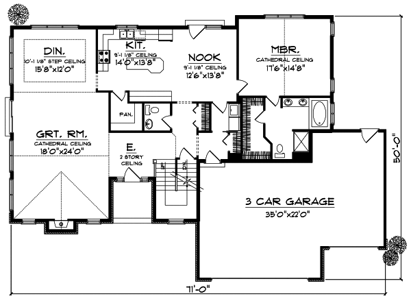 Main Floor Plan: 7-810