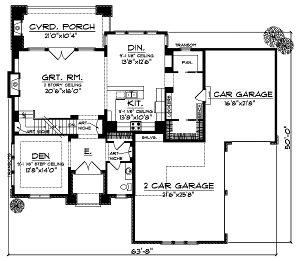 Main Floor Plan: 7-811