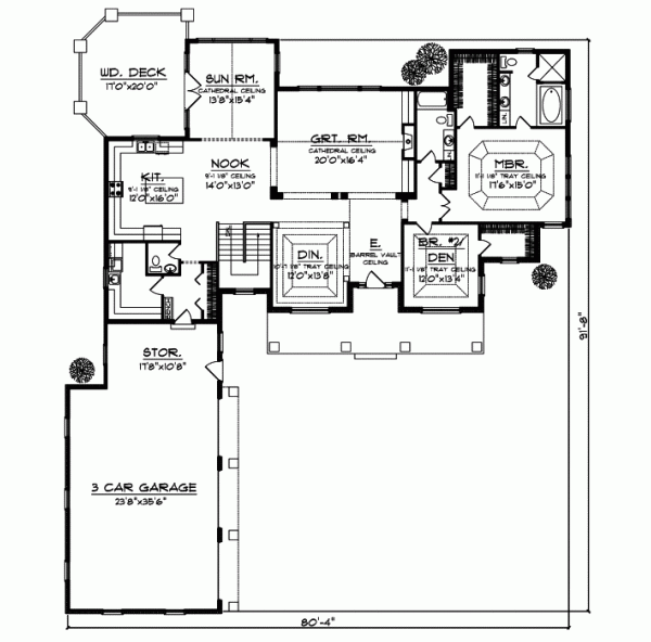 Main Floor Plan: 7-812