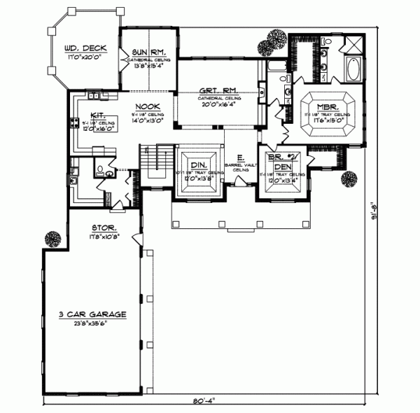 Main Floor Plan: 7-813
