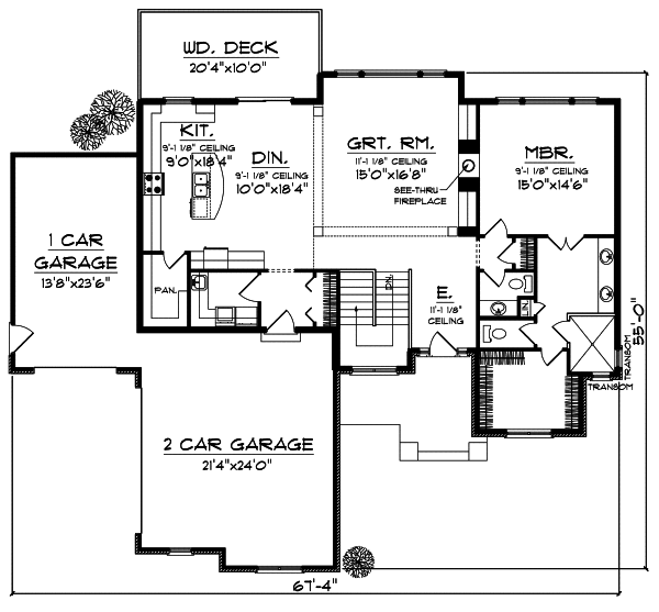 Main Floor Plan: 7-815
