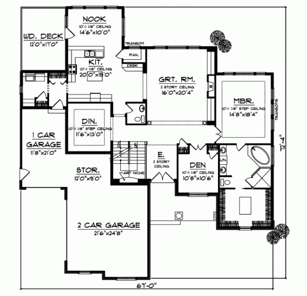 Main Floor Plan: 7-817