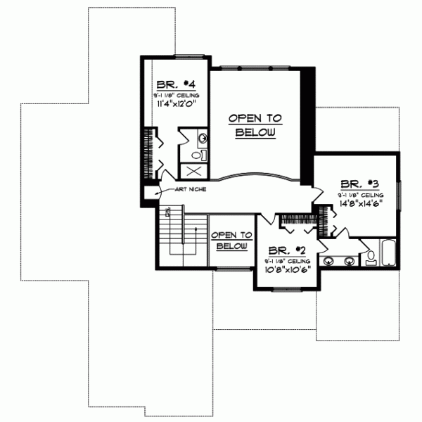 Upper/Second Floor Plan: 7-817