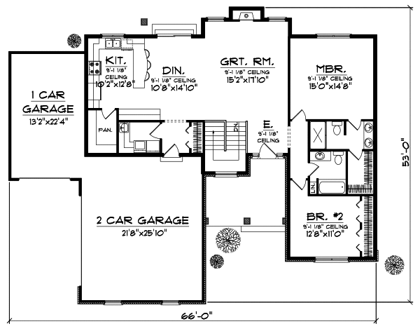 Main Floor Plan: 7-831