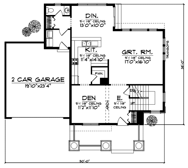 Main Floor Plan: 7-836