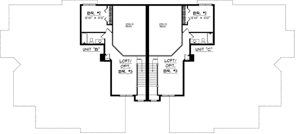 Upper/Second Floor Plan: 7-841