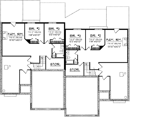 Lower Floor Plan: 7-842
