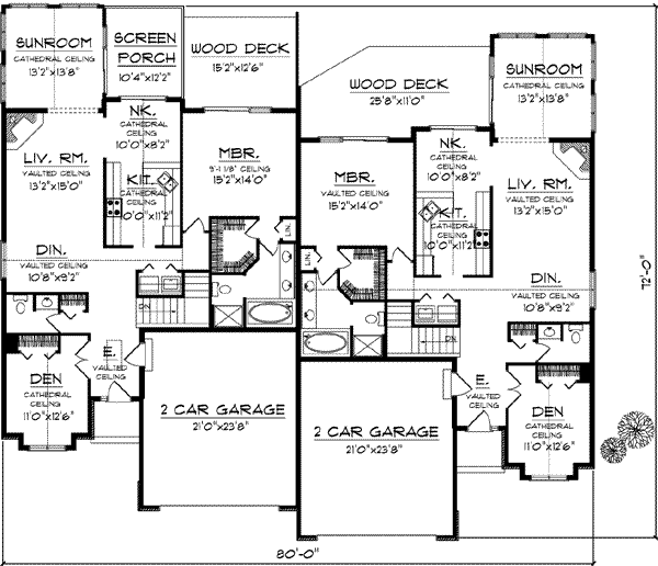Main Floor Plan: 7-842