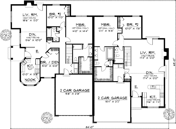 Main Floor Plan: 7-843