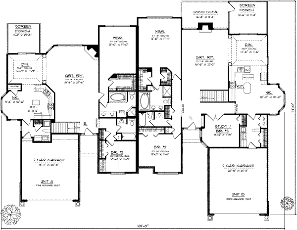 Main Floor Plan: 7-844