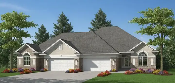 Traditional house plans 7-845 - front exterior, 3,482 sq ft, 4 bed, 4 bath house plans | Monster House Plans