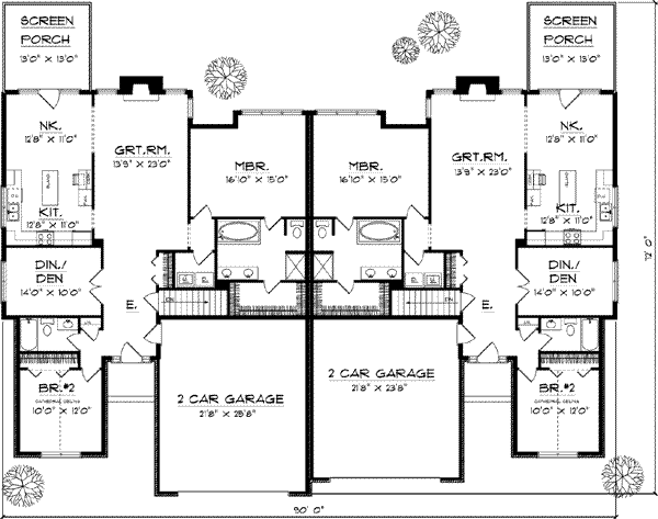 Main Floor Plan: 7-845