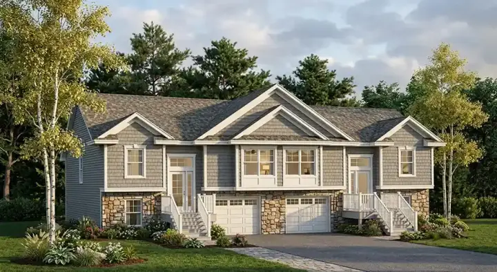 Traditional house plans 7-846 - front exterior, 3,086 sq ft, 6 bed, 4 bath house plans | Monster House Plans