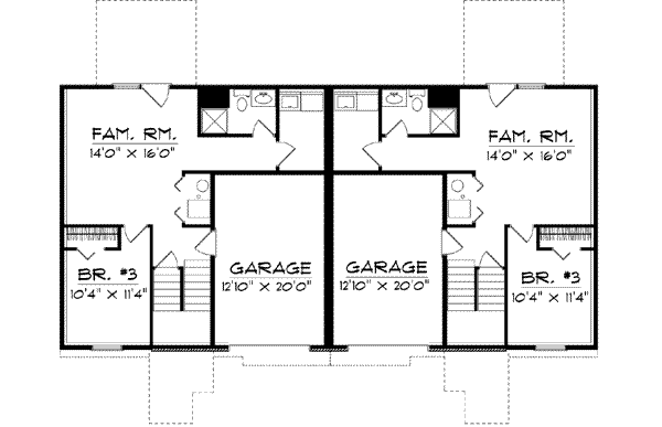 Lower Floor Plan: 7-846