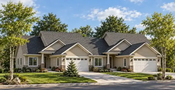 Traditional house plans 7-847 - front exterior, 3,473 sq ft, 4 bed, 4 bath house plans | Monster House Plans