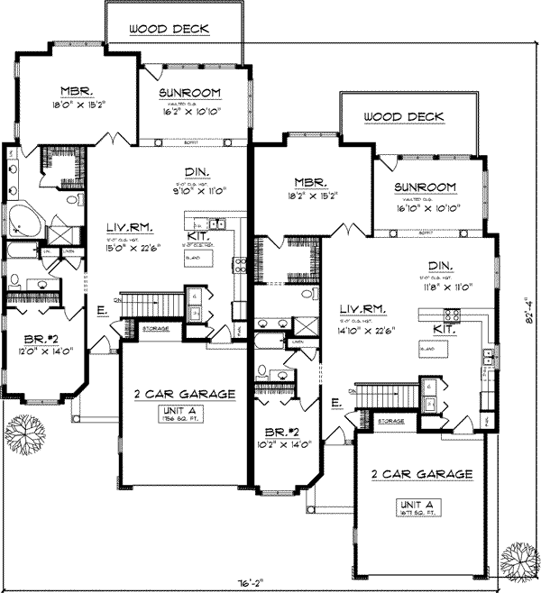 Main Floor Plan: 7-847