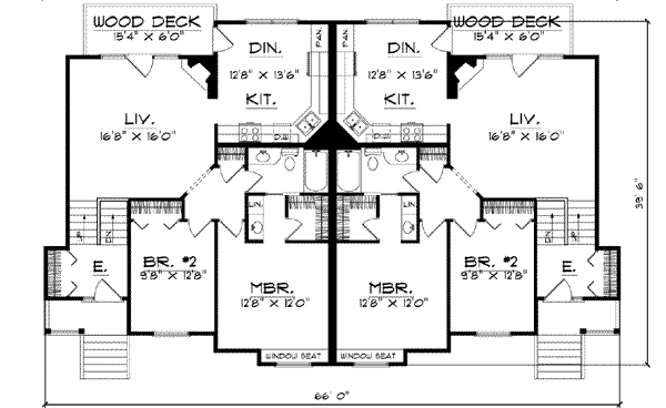 Main Floor Plan: 7-848