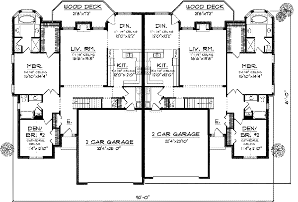 Main Floor Plan: 7-858
