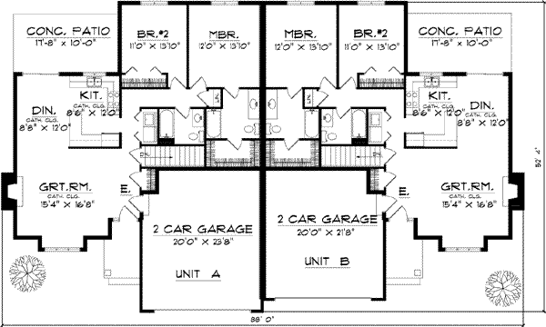 Main Floor Plan: 7-862