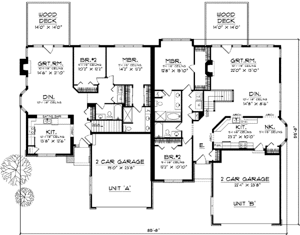Main Floor Plan: 7-864