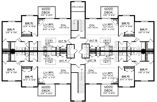 Upper/Second Floor Plan:7-874