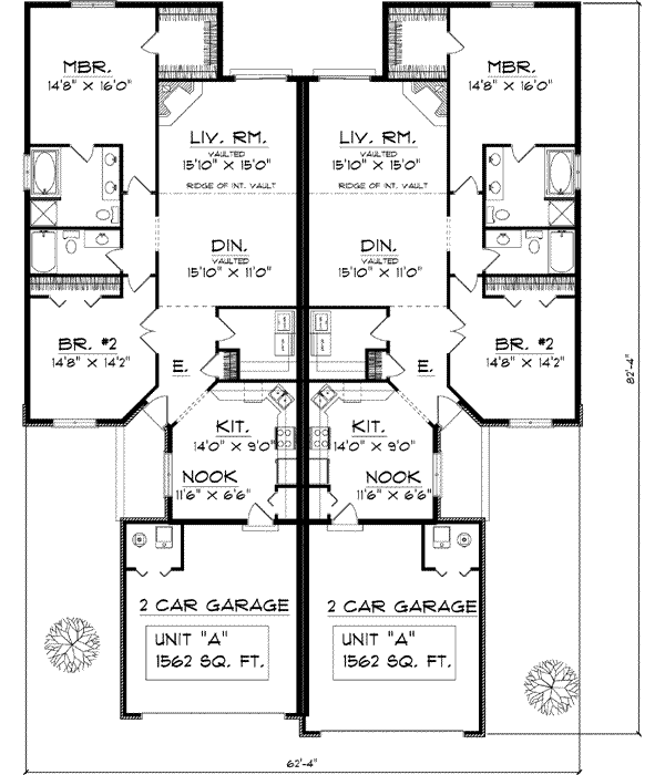 Main Floor Plan: 7-876