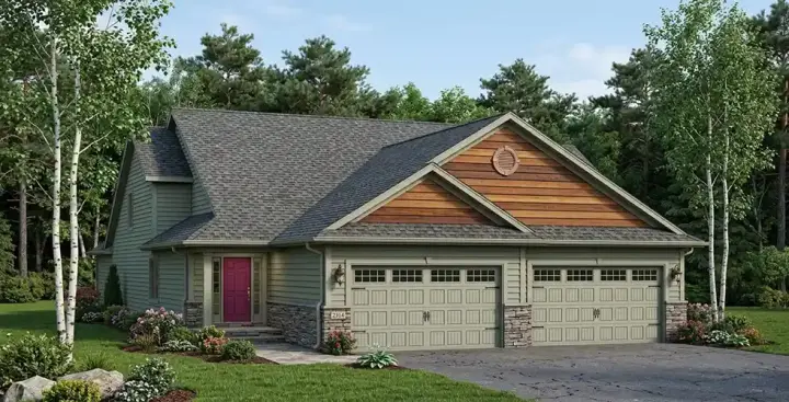 Traditional house plans 7-879 - front exterior, 3,568 sq ft, 6 bed, 4 bath house plans | Monster House Plans