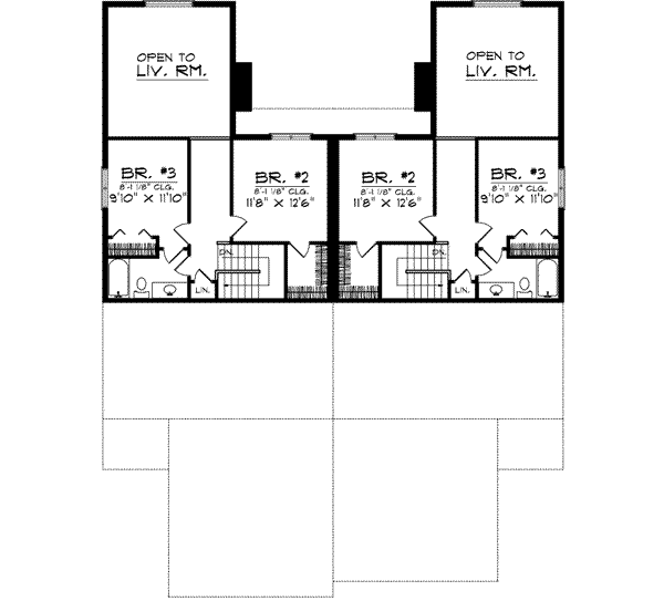 Upper/Second Floor Plan: 7-879